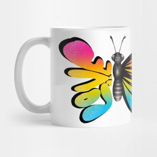 Pan Pride Butterfly Mug